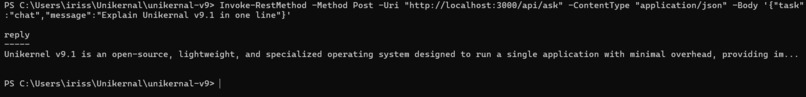 Unikernal-v9 – screenshot 3