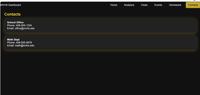 MVHS ClubConnect – screenshot 3