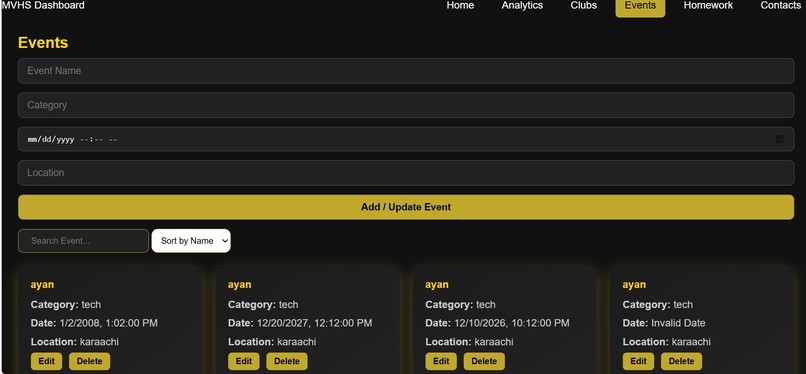MVHS ClubConnect – screenshot 8