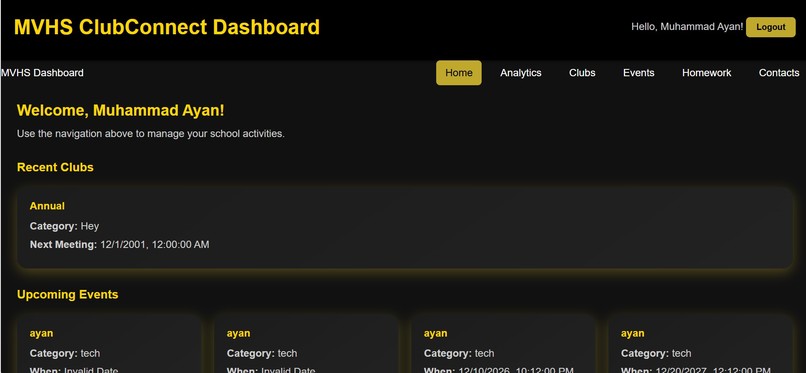 MVHS ClubConnect – screenshot 9