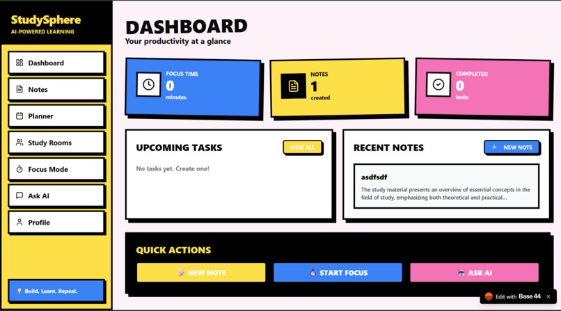 StudySphere – screenshot 2