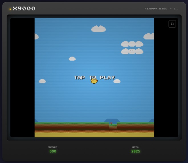 X9000 – screenshot 1