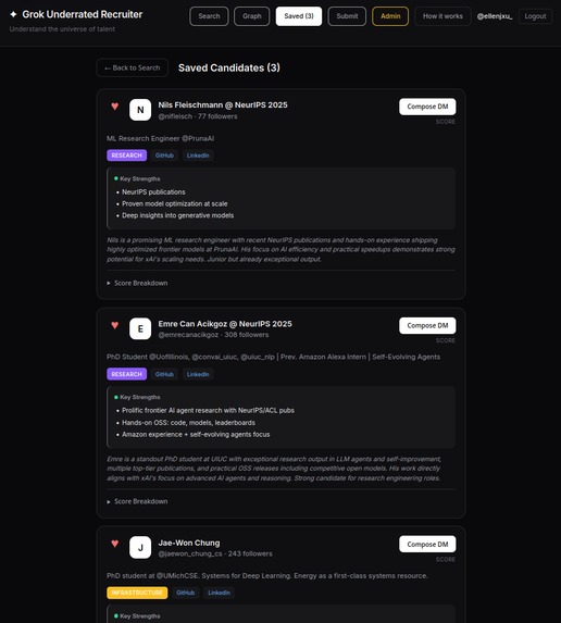 GrokRuit: xAI Recruiter – screenshot 3