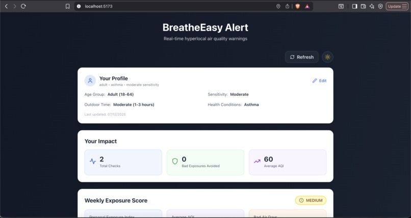 BreatheEasy – screenshot 1