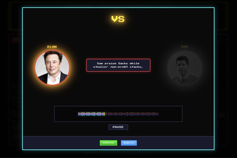 Grok Rap Battle! – screenshot 3