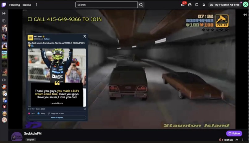 Grokkdio FM – screenshot 1