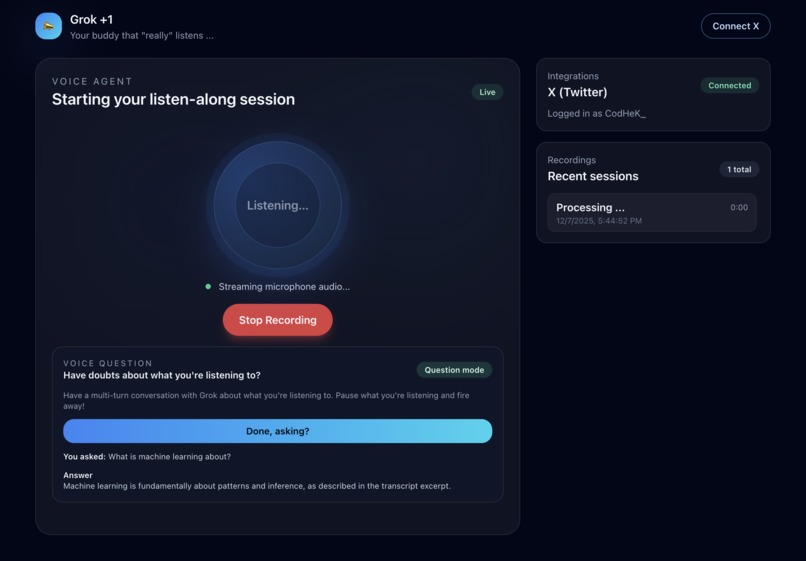 Grok+1 – screenshot 5