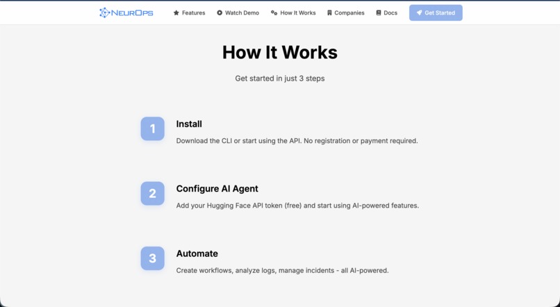 NeurOps – screenshot 1