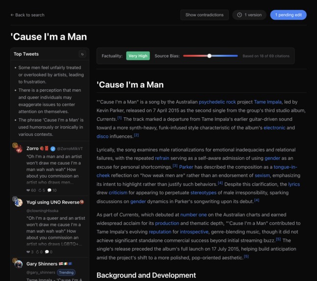 10xGrokipedia – screenshot 2