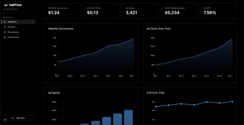 Halftime – screenshot 5