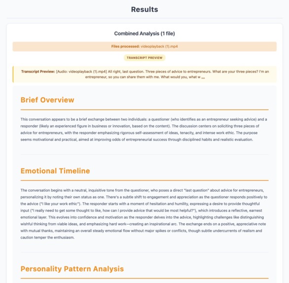 Human Intuition.ai – screenshot 7