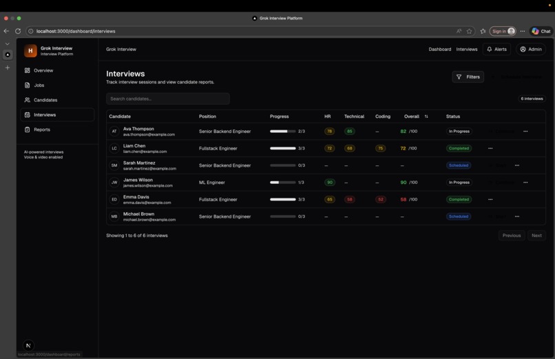 Grok Interview – screenshot 3