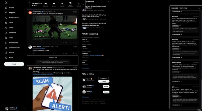 GrokGuard  – screenshot 1