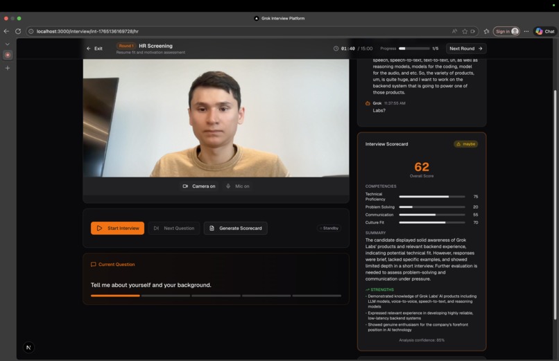 Grok Interview – screenshot 6