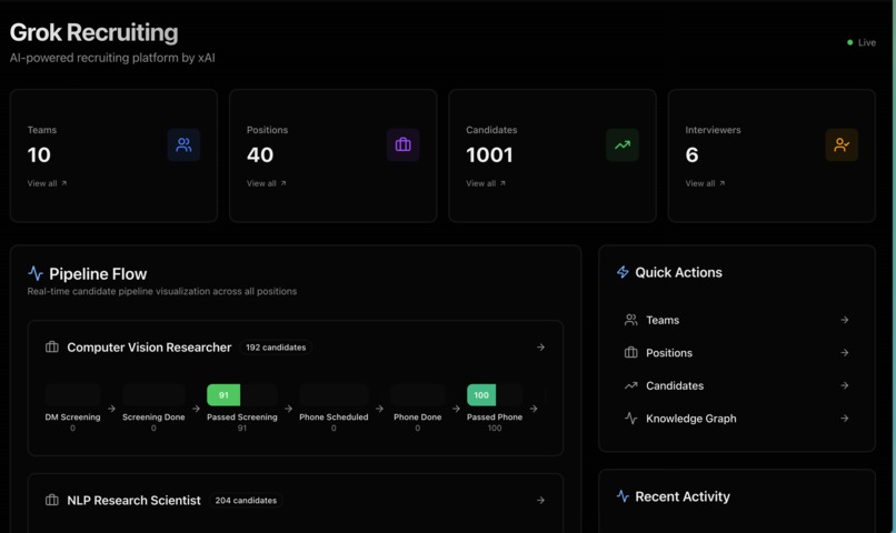 GrokRecruiter – screenshot 2