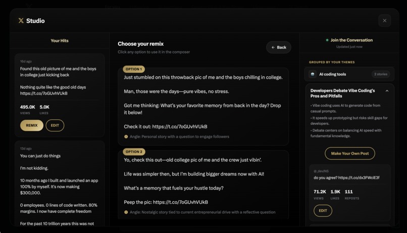 X Studio – screenshot 3