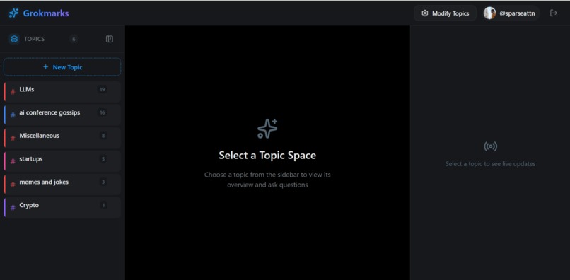 Grokmarks – screenshot 1