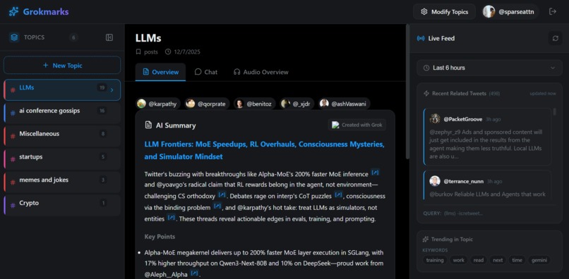Grokmarks – screenshot 3