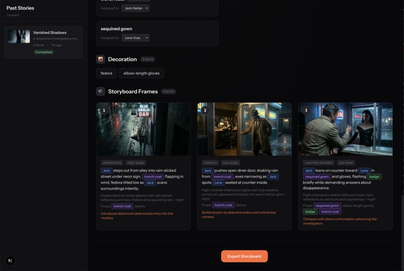 Previz – screenshot 2