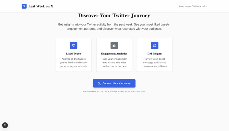 Last Week on X – screenshot 1