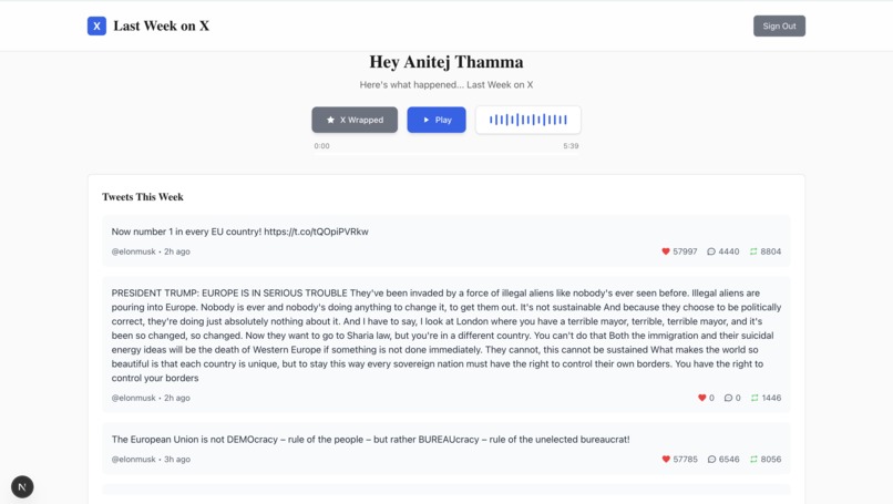 Last Week on X – screenshot 3