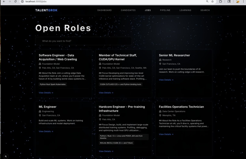 GrokTalent – screenshot 6