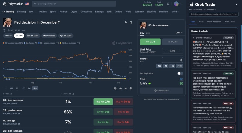Grok Trader – screenshot 1
