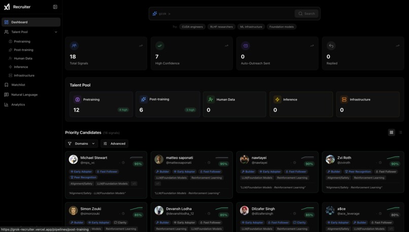 RecruiterX – screenshot 1