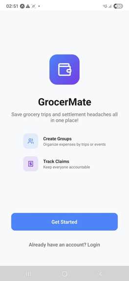 GrocerMate – screenshot 1