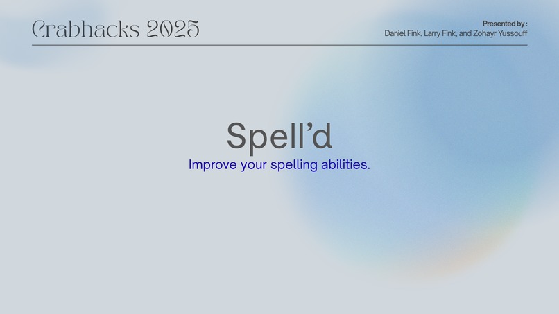 Spell'd – screenshot 1