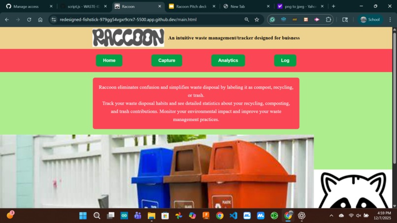 Raccoon – screenshot 1