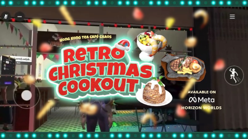 Retro Christmas Cookout - HK Tea Cafe Chaos – screenshot 2
