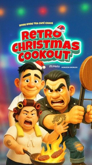 Retro Christmas Cookout - HK Tea Cafe Chaos – screenshot 4