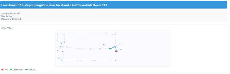 CampusNav – screenshot 2