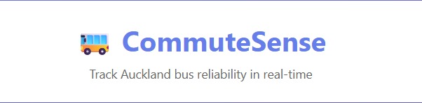 CommuteSense – screenshot 1