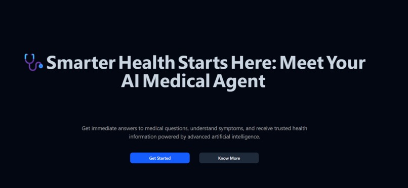 MedVoice-AI-Healtcare-Agent – screenshot 1
