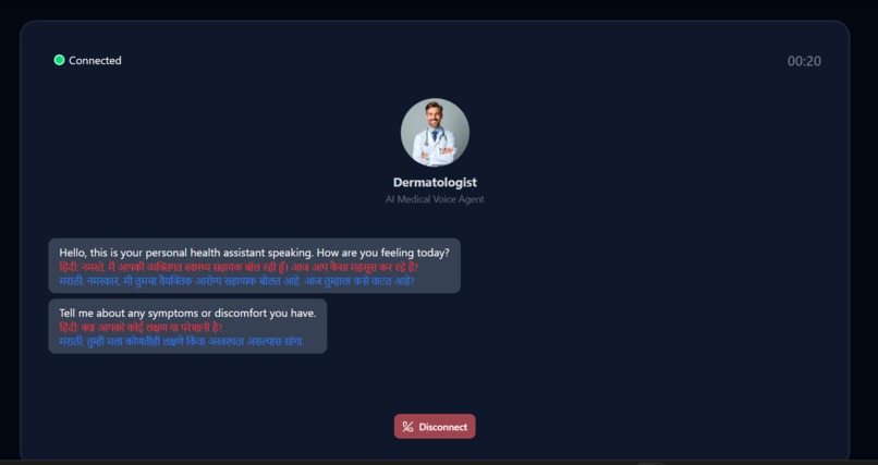 MedVoice-AI-Healtcare-Agent – screenshot 8