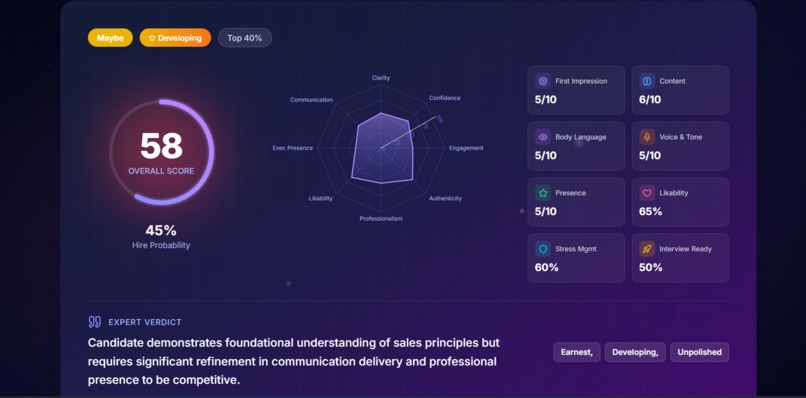 APEX-7 | Next-Gen Interview & Career Coach – screenshot 3