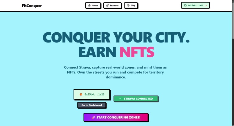 FitConquer – screenshot 1