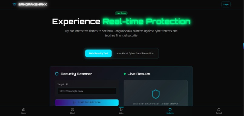 SangrakshakX – screenshot 2