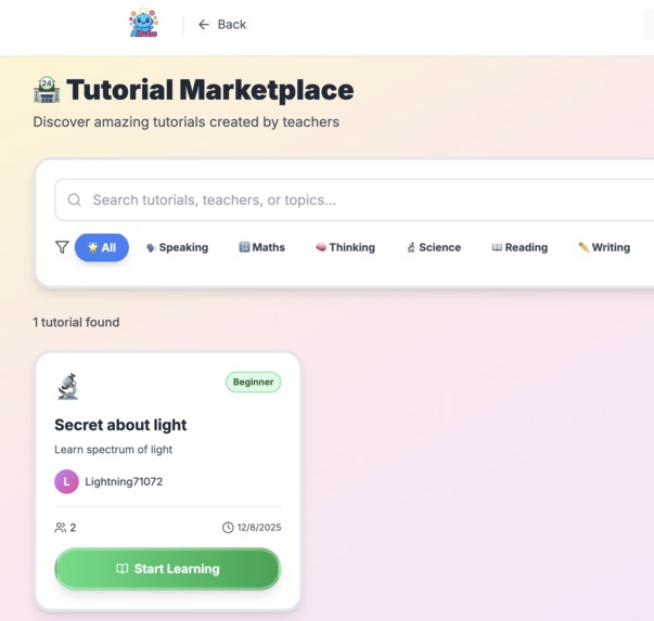 Aibubu Learning App – screenshot 5