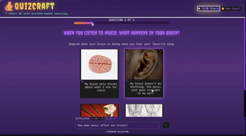 Kiroween Hackathon – screenshot 2