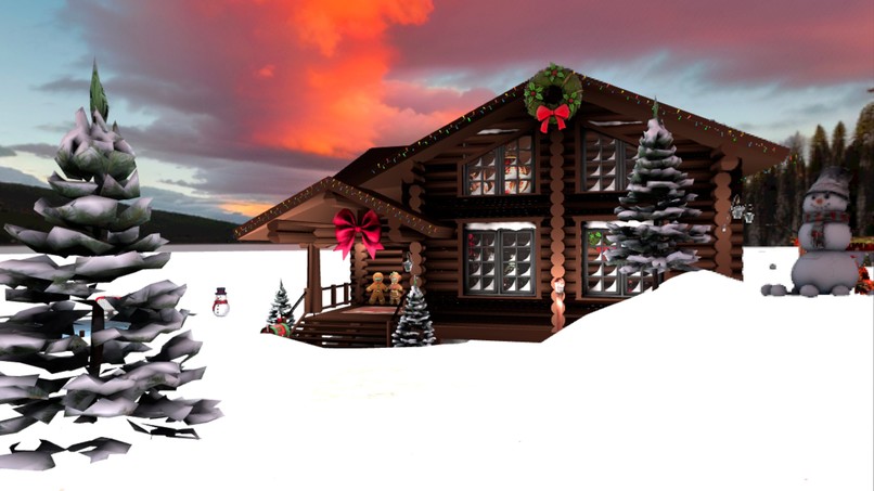 Winter Cabin Hangout/Shopping – screenshot 3