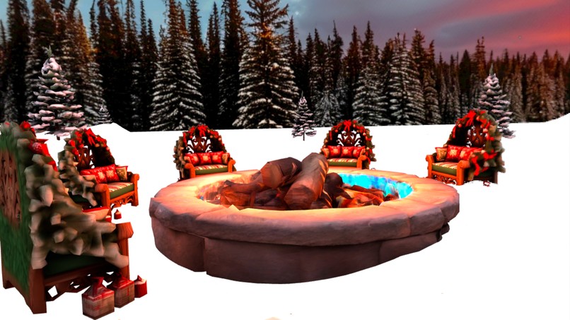 Winter Cabin Hangout/Shopping – screenshot 5