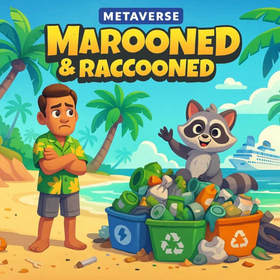 Marooned and raccooned – screenshot 3