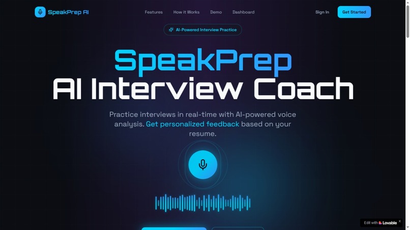 SpeakPrep AI – screenshot 2