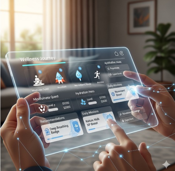 Gamified Digital Wellness Recommender – screenshot 1