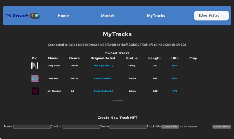 OpenSource Records – screenshot 1