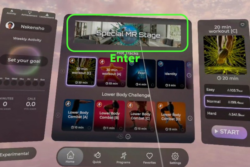 Fit Beat Combat: The MR Expansion – screenshot 1