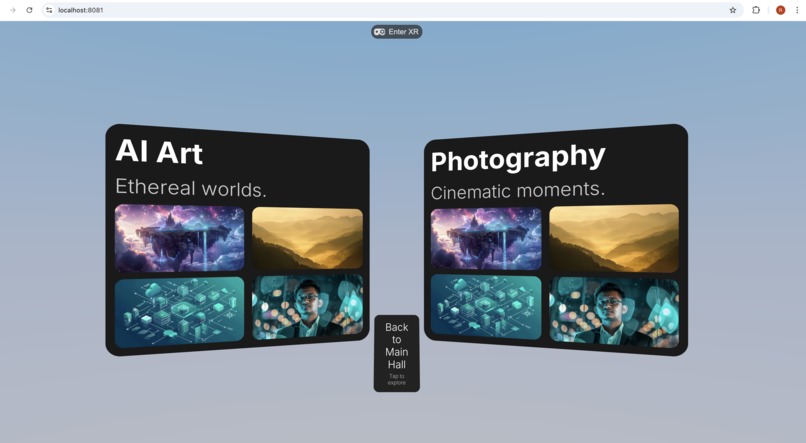 Spatial Showcase Engine – screenshot 1